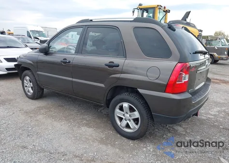 2010 Kia Sportage Lx V6 z USA, uszkodzony, nr VIN KNDKGCA30A7668288